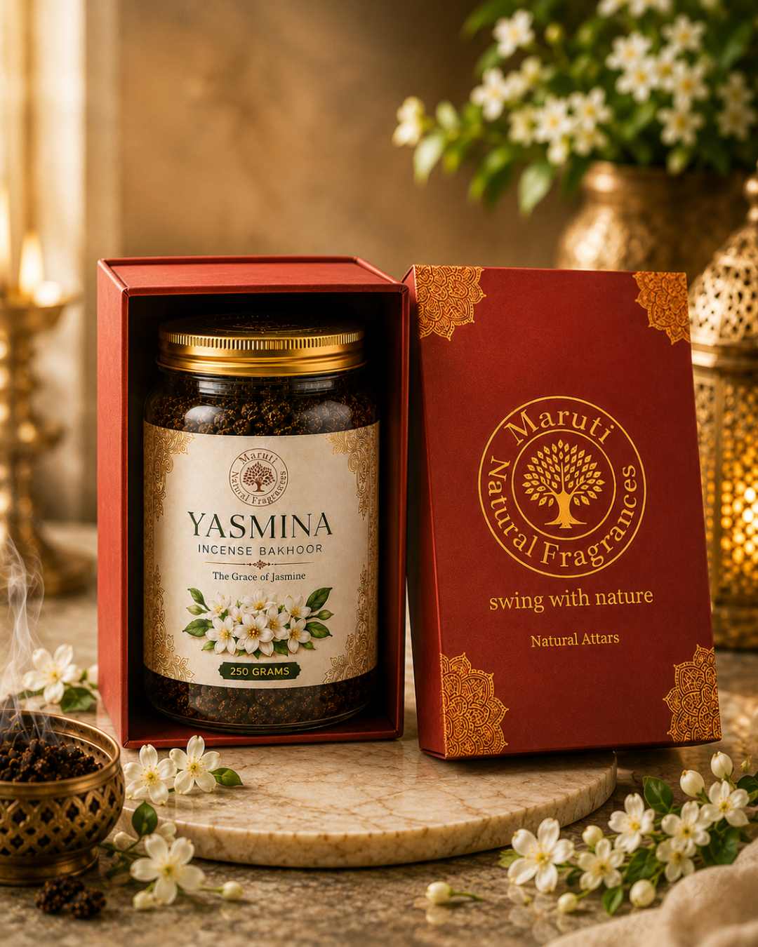 Yasmina Bakhoor – Premium Jasmine Incense