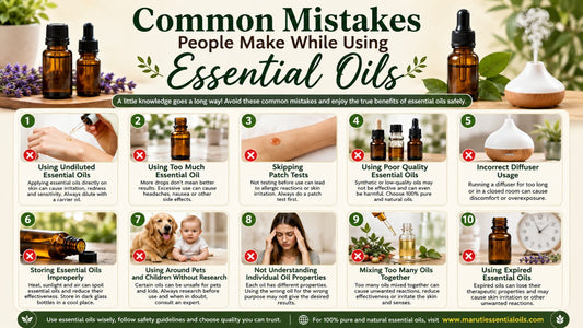 Common Mistakes People Make While Using Essential Oils