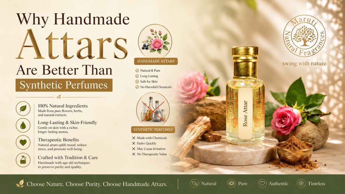 Why Handmade Attars Are Better Than Synthetic Perfumes