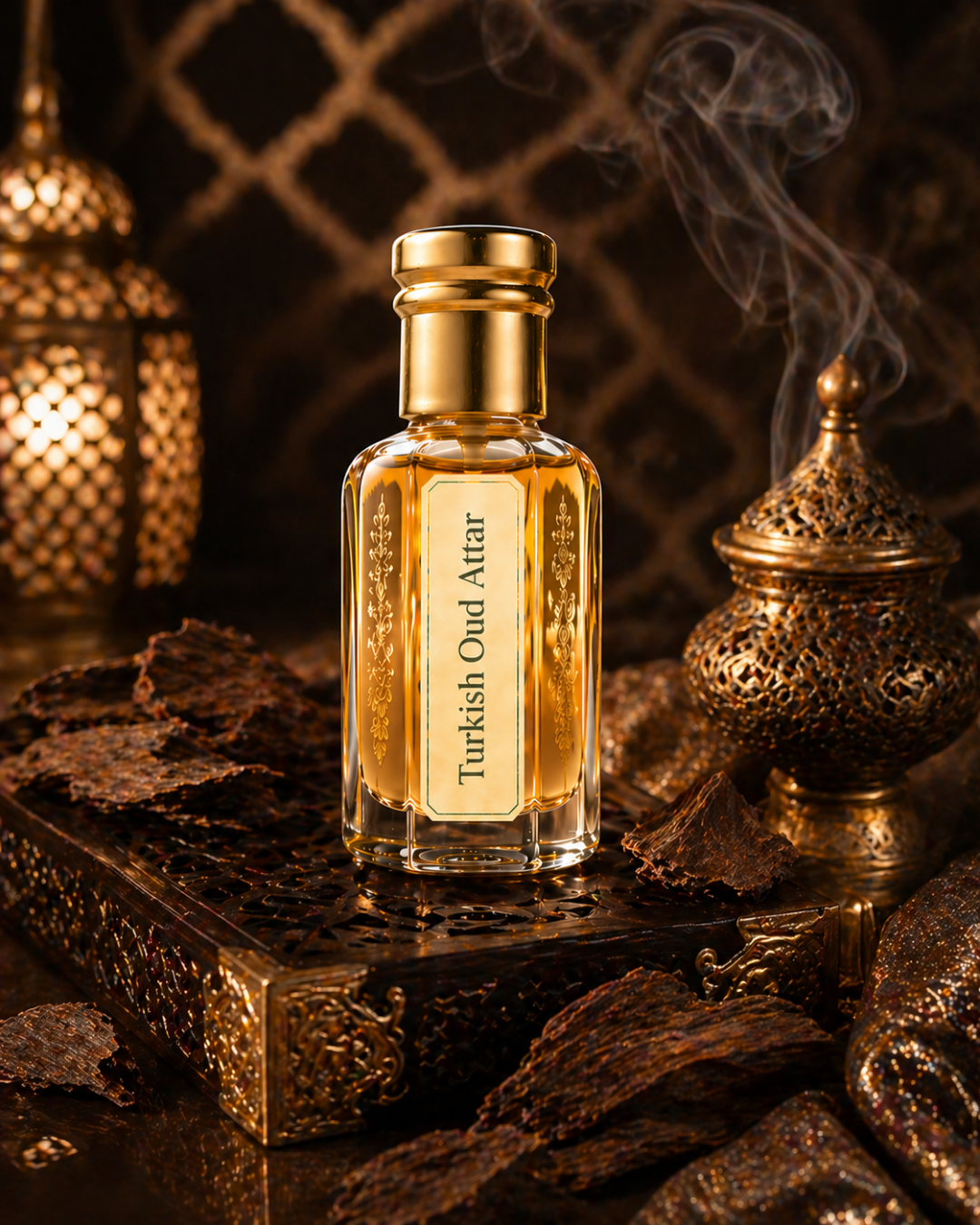 Turkish Oud Attar – Luxurious Oud Perfume Oil from Kannauj