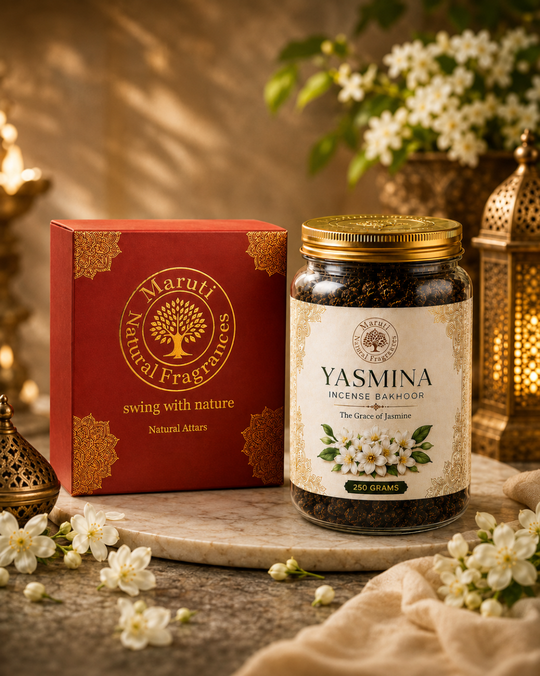Yasmina Bakhoor – Premium Jasmine Incense