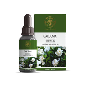 Pure Gardenia Essential Oil Bottle – Exotic Floral Aromatherapy Oil from Kannauj by Maruti Natural Fragrances