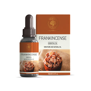 Pure Frankincense Essential Oil Bottle – Natural Resin Aromatherapy Oil from Kannauj by Maruti Natural Fragrances