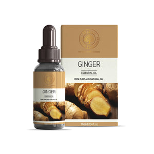 Pure Ginger Essential Oil – Warming & Energizing Natural Extract