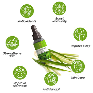 Lemongrass Essential Oil – Natural Fresh Aroma