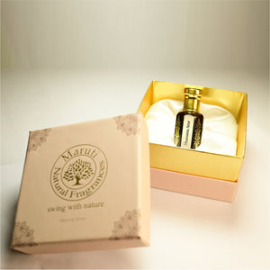 Shamama Attar Bottle – Traditional Indian Herbal Perfume Oil from Kannauj by Maruti Natural Fragrances