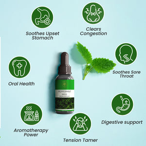 Peppermint Essential Oil – Cool & Refreshing Aroma | Maruti Natural Fragrances