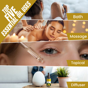  Pure Lemon Essential Oil – Refreshing Citrus Energy for Body & Mind 