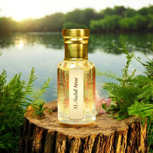 Al-Sadaf Attar Bottle – Natural Floral Oriental Perfume Oil from Kannauj by Maruti Natural Fragrances