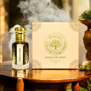 Bakhur Attar Bottle – Natural Woody Perfume Oil from Kannauj by Maruti Natural Fragrances