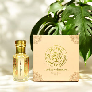 Frangipani Attar by Maruti Natural Fragrances – natural plumeria perfume oil handcrafted in Kannauj