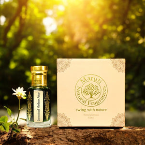 Jannatul Firdaus Attar Bottle – Arabic-Inspired Natural Perfume Oil from Kannauj by Maruti Natural Fragrances