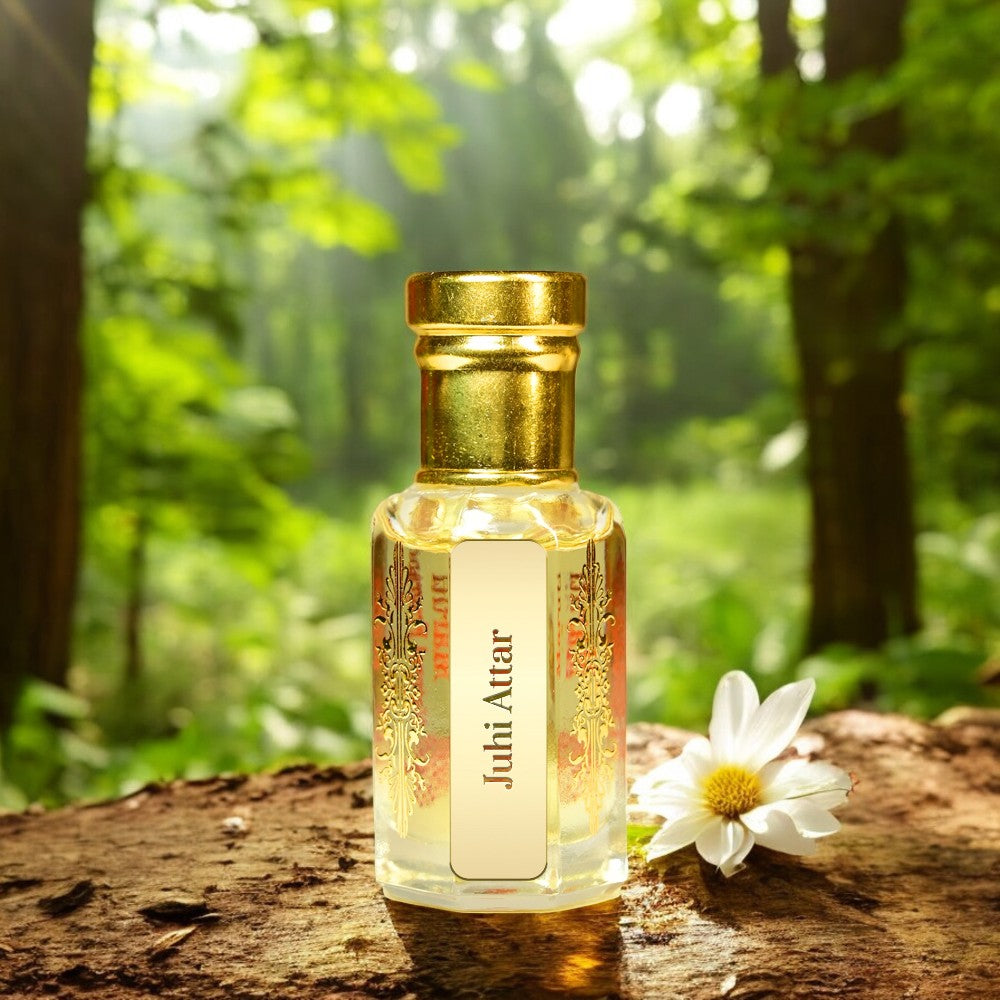 Juhi Attar by Maruti Natural Fragrances—natural wild jasmine perfume oil handcrafted in Kannauj
