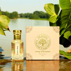 Kewra Attar by Maruti Natural Fragrances – pure floral perfume oil crafted in Kannauj