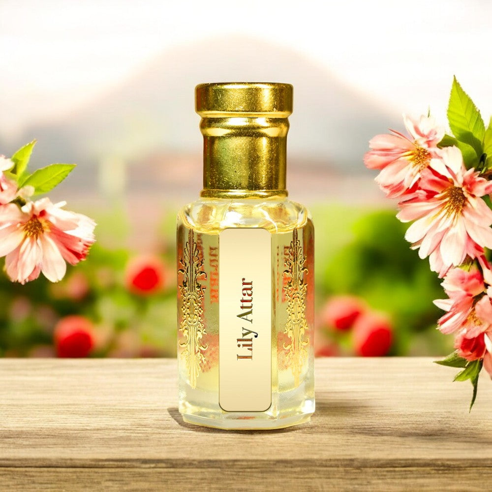 Lily Attar by Maruti Natural Fragrances – natural floral perfume oil handcrafted in Kannauj