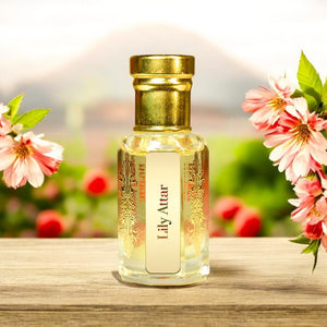 Lily Attar by Maruti Natural Fragrances – natural floral perfume oil handcrafted in Kannauj