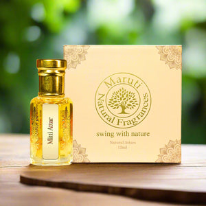mitti attar bottle – earthy natural perfume from Kannauj India
