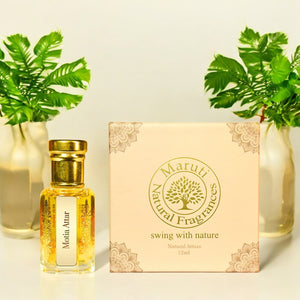 Motia Attar by Maruti Natural Fragrances—pure jasmine perfume oil handcrafted in Kannauj