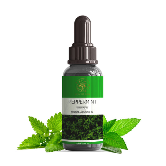 Peppermint Essential Oil Bottle by Maruti Natural Fragrances – Pure Cooling Aroma Oil