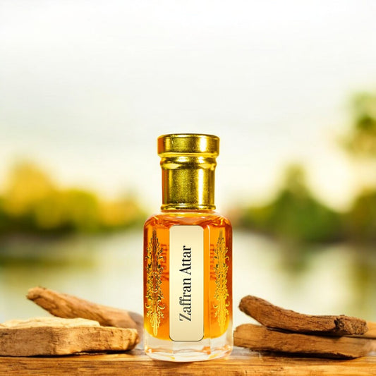 Saffron Attar by MNF Fragrances – pure natural kesar perfume oil from Kannauj