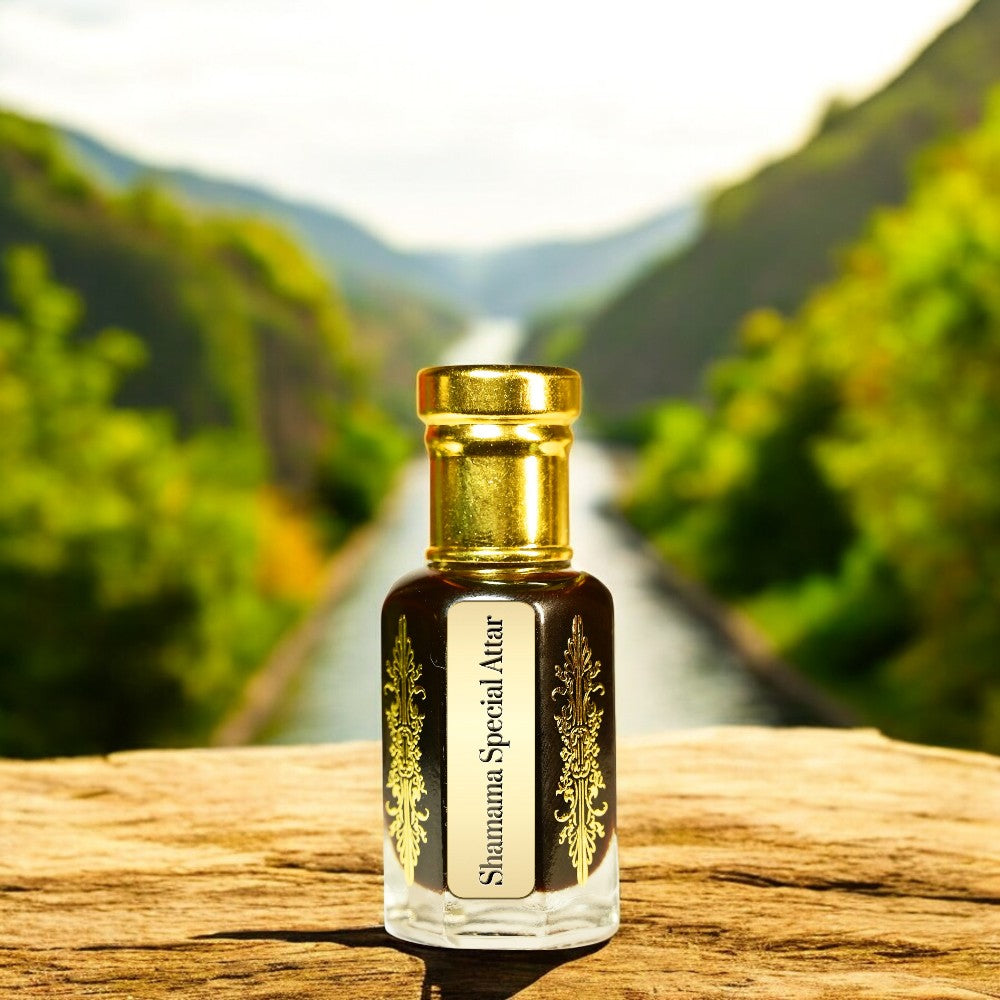 Shamama Special Attar by Maruti Natural Fragrances – traditional herbal perfume oil handcrafted in Kannauj