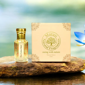 Blue Lotus Attar by MNF Fragrances – pure Kannauj natural perfume oil