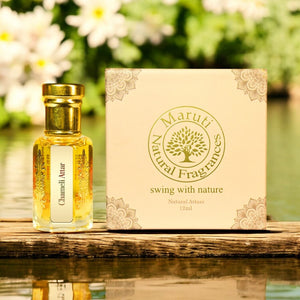 Chameli Attar by Maruti Natural Fragrances – pure jasmine perfume oil from Kannauj