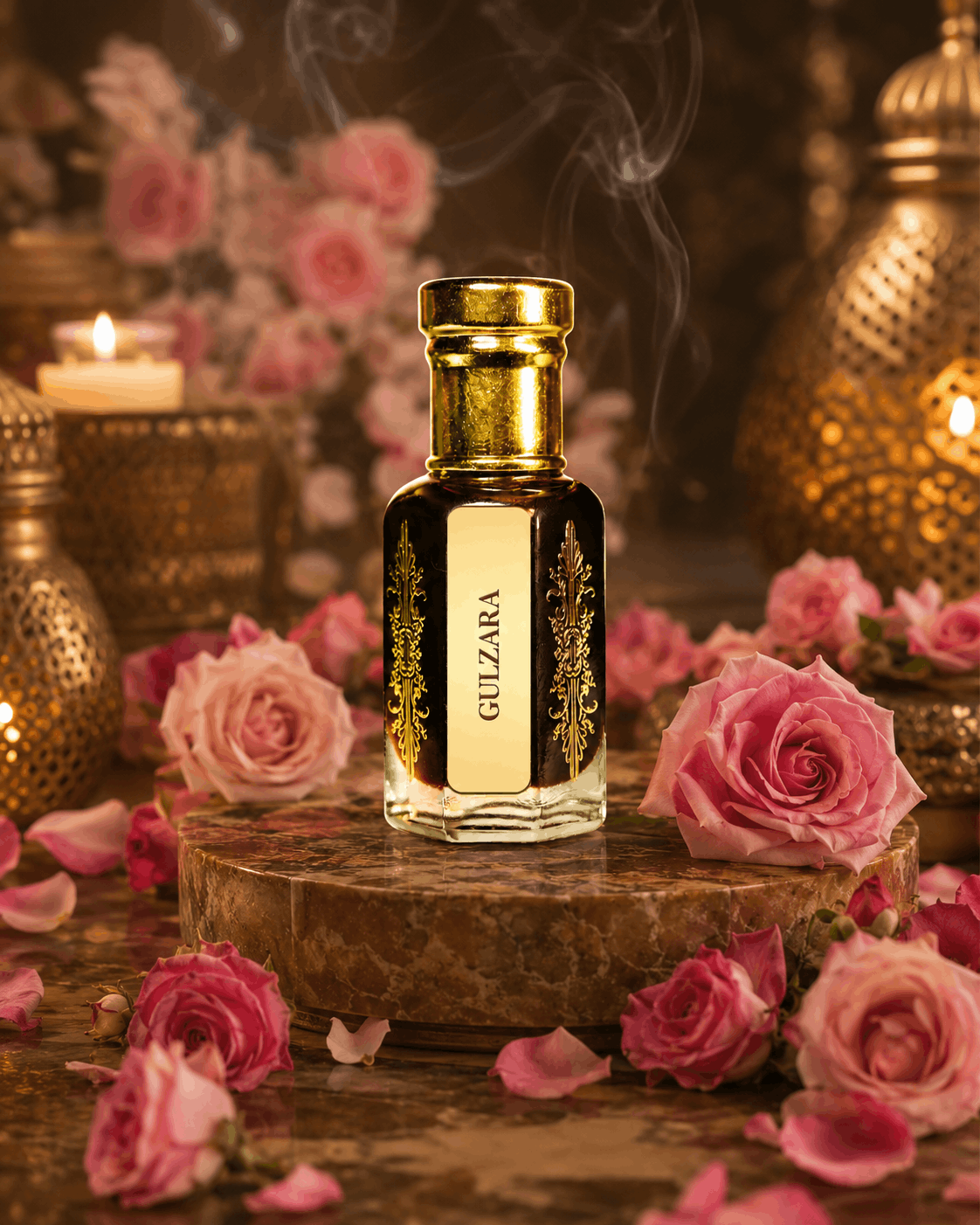 Gulzara Bakhoor – Premium Rose Incense