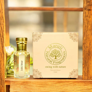 Juhi Attar by Maruti Natural Fragrances—natural wild jasmine perfume oil handcrafted in Kannauj