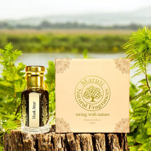 Oud Assam Attar by Maruti Natural Fragrances – natural agarwood perfume oil handcrafted in Kannauj